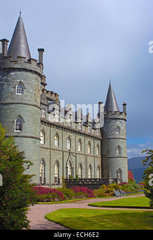 Inveraray Castle, Argyll and Bute, Scotland, United Kingdom, Europe Stock Photo