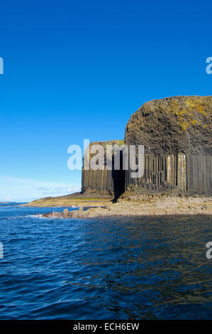 Isle of Staffa Nature Reserve, Inner Hebrides, Argyll and Bute, Mull, Scotland, United Kingdom, Europe Stock Photo