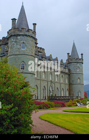 Inveraray Castle, Argyll and Bute, Scotland, United Kingdom, Europe Stock Photo