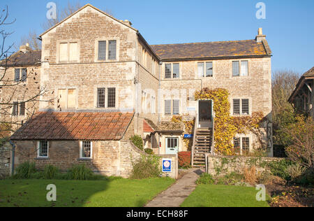 Pottery bed and breakfast accommodation at Lacock, Wiltshire, England, UK Stock Photo