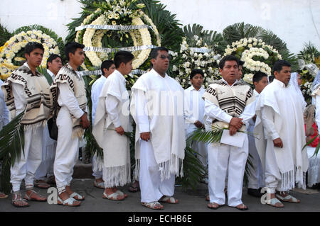Guadalajara, Mexico. 14th Dec, 2014. People attend the funeral of ...