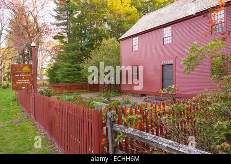 Noah Webster house in West Hartford CT Stock Photo