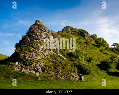 Parkhouse Hill a limestone reef knoll near Longnor in the Peak District National Park Derbyshire England UK Stock Photo