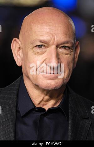 London, UK. 15th December, 2014. Sir Ben Kingsley attends the Night at the Museum Secret of the Tomb European Premiere on 15/12/2014 at The Empire Leicester Square, London.    Credit:  Julie Edwards/Alamy Live News Stock Photo