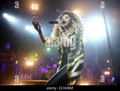 Singer Ella Eyre performs live onstage at Brixton Electric in Brixton, London, England on Thursday 12th June 2014  Featuring: ella eyre Where: London, United Kingdom When: 12 Jun 2014 Stock Photo