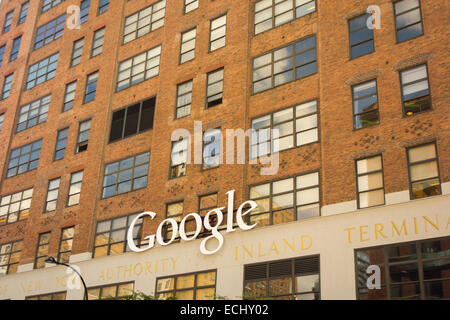 Google building in New York City Stock Photo