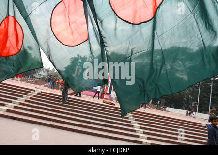 national flag bangladesh. Stock Photo