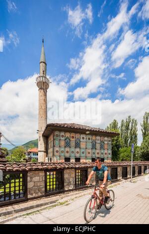 Republic of Macedonia, Tetovo, Ottoman mosque painted Stock Photo