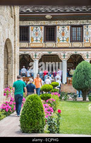 Republic of Macedonia, Tetovo, Ottoman mosque painted Stock Photo