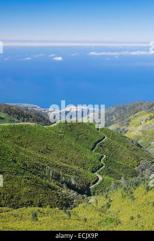 Portugal, Madeira island, Paul da Serra plateau in the centre of the island Stock Photo