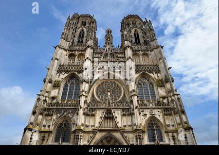 France, Meurthe et Moselle, Toul, Saint Etienne cathedral Stock Photo