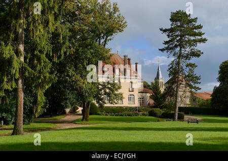 France, Meurthe et Moselle, Saintois region, Thorey Lyautey, Marshal of France Hubert Lyautey castle Stock Photo