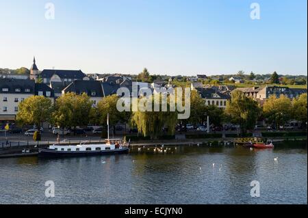 Luxembourg, Grevenmacher district, Moselle region, the Moselle River in Remich Stock Photo