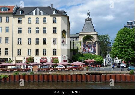 Berlin, Germany, people on the terrace of the bikini-house Stock Photo ...