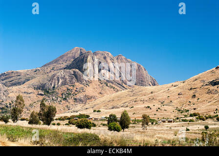 Mountains in Anja National Park, Madagascar Stock Photo