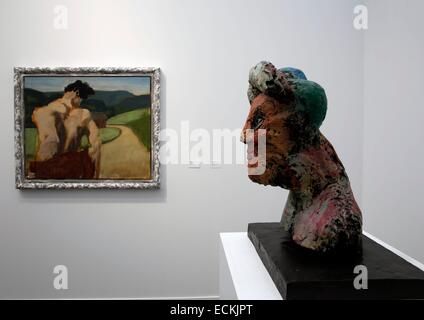 France, Paris, FIAC 2014 (Paris International Contemporary Art Fair) hold mainly in Grand Palais exhibition hall Stock Photo