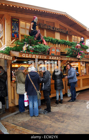 traditional Christmas fair, Aachen Germany Stock Photo