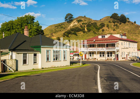 Whangamomona Township, North Island, New Zealand Stock Photo