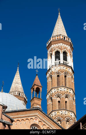 detail of bell towers and dome, Basilica of Saint Anthony of Padua, Italy Stock Photo