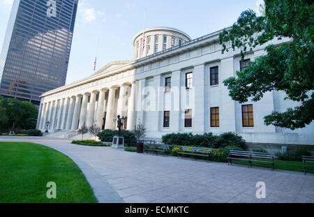 Columbus Ohio State Capitol building in downtown Stock Photo