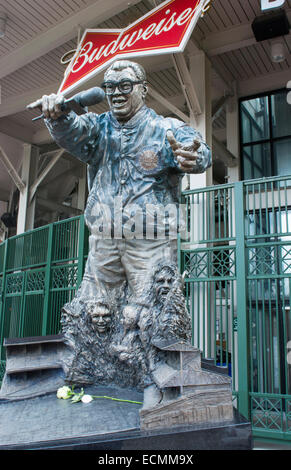 Harry Caray Statue at Wrigley Field Editorial Stock Photo - Image of  ballpark, cage: 186411158