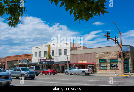 Cody Wyoming downtown Sheridan Avenue Welcome to Cody building on the ...