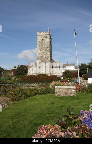 St Matthew's Church of Ireland in Baltimore County Cork Ireland Stock Photo