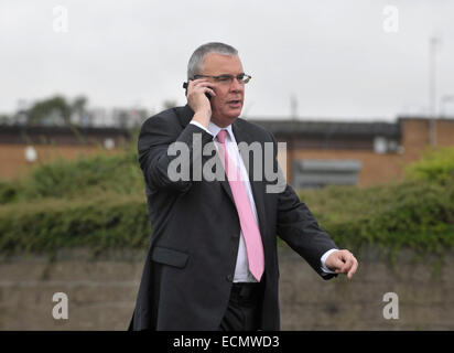 Susan Boyle attended her local Children's Gala Day in Blackburn, West Lothian. Other guests included local Livingston Labour MP Graeme Morrice. People wore fancy dress for the occasion  Featuring: Graeme Morrice Where: Blackburn, United Kingdom When: 14 J Stock Photo