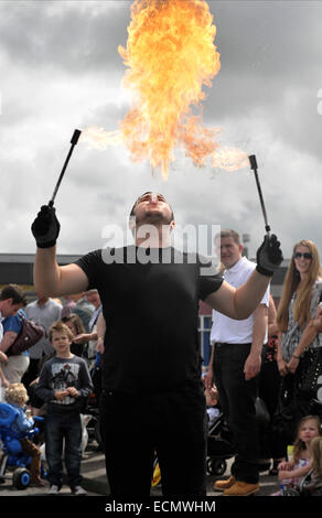 Susan Boyle attended her local Children's Gala Day in Blackburn, West Lothian. Other guests included local Livingston Labour MP Graeme Morrice. People wore fancy dress for the occasion  Featuring: Atmosphere Where: Blackburn, United Kingdom When: 14 Jun 2 Stock Photo