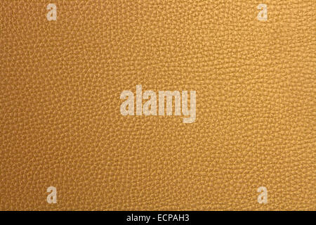 Gold Fake Leather Pattern Stock Photo