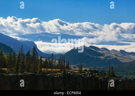 BRISTOL HEAD rises to 12713 feet in the SAN JUAN MOUNTAINS in SOUTHERN COLORADO Stock Photo