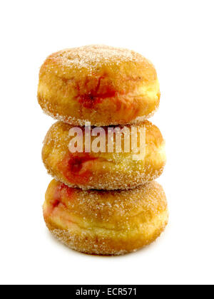 jam doughnuts Stock Photo