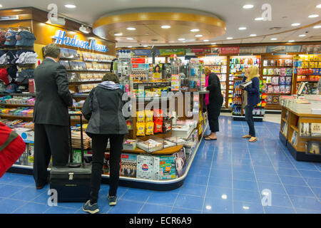 souvenir shop at JFK airport NYC Stock Photo