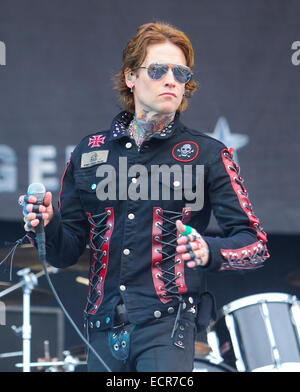 Buckcherry Perform On The Main Stage On Day 3 Of Download At Donnington 