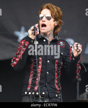 Buckcherry perform on The Main Stage on day 3 of Download at Donnington ...