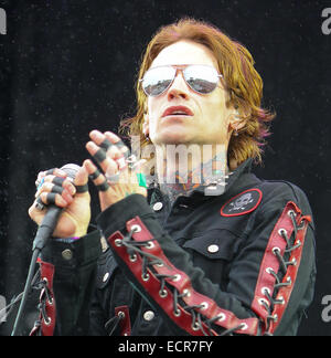 Buckcherry perform on The Main Stage on day 3 of Download at Donnington ...