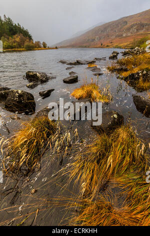 Llynnau Mymbyr, Plas y Brenin, Conwy, North Wales, UK Stock Photo