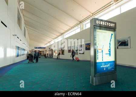 Art display in Portland International Airport, Oregon. Stock Photo