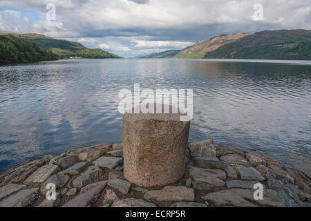 The end of Loch Ness Stock Photo