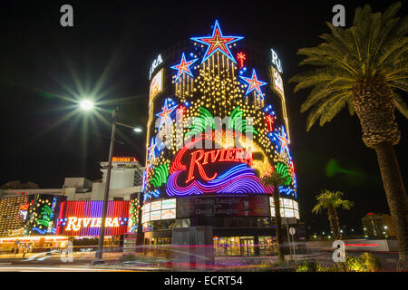 Riviera Hotel and Casino on The Strip, Las Vegas, Nevada, USA Stock Photo -  Alamy