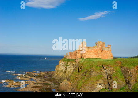 Tantallon Castle, East Lothian, North Berwick, Scotland, United Kingdom, Europe Stock Photo