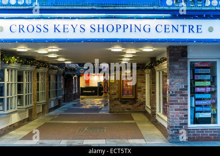 Cross Keys shopping Centre Salisbury Wiltshire Stock Photo