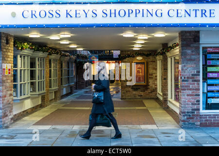 Cross Keys shopping Centre Salisbury Wiltshire Stock Photo