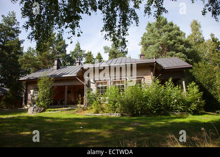 country house, rautavesi lake, vammala village, finland, europe Stock Photo