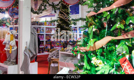 Madrid,spain - December 18: Selling All Kinds Of Items At The Christmas 