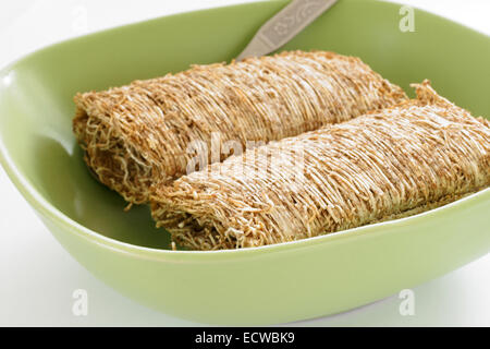 Shredded wheat biscuits Stock Photo