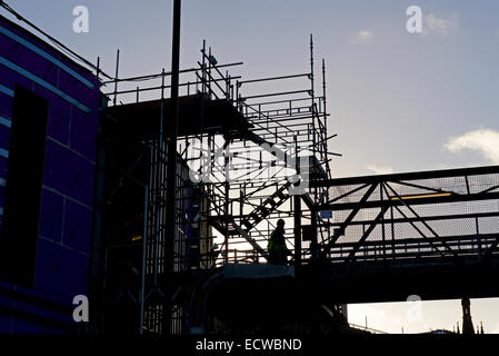 The Broadway shopping centre being built, Bradford, West Yorkshire, England UK Stock Photo