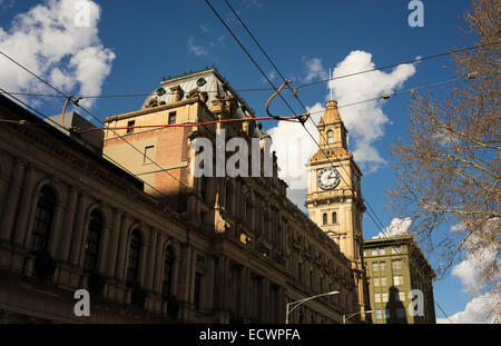 Melbourne General Post Office at Elizabeth Street Stock Photo