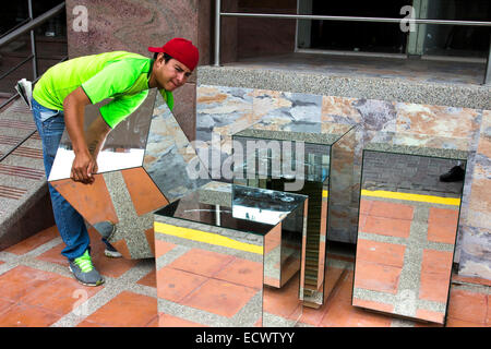 Street Scene, La Libertad, Ecuador Stock Photo