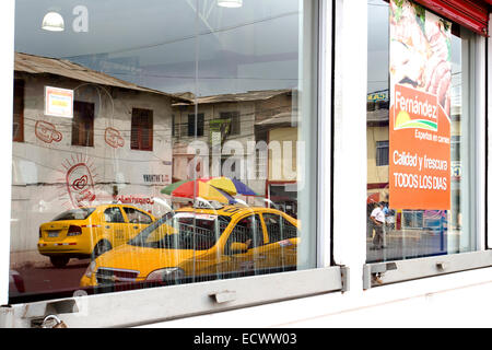 Street Scene, La Libertad, Ecuador Stock Photo